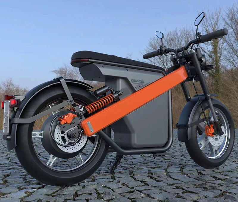 OEM 60V 2000W – Energize Your Ride with this High-Speed Electric City Motorcycle AXSSIBLZ