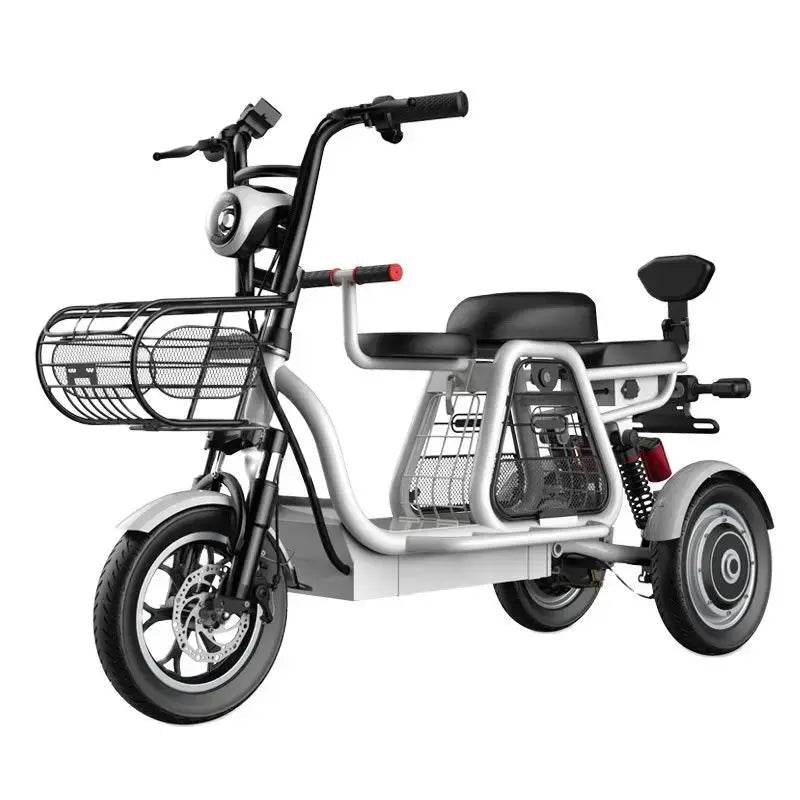 Gray Xz-Mz Electric Scooter Bike