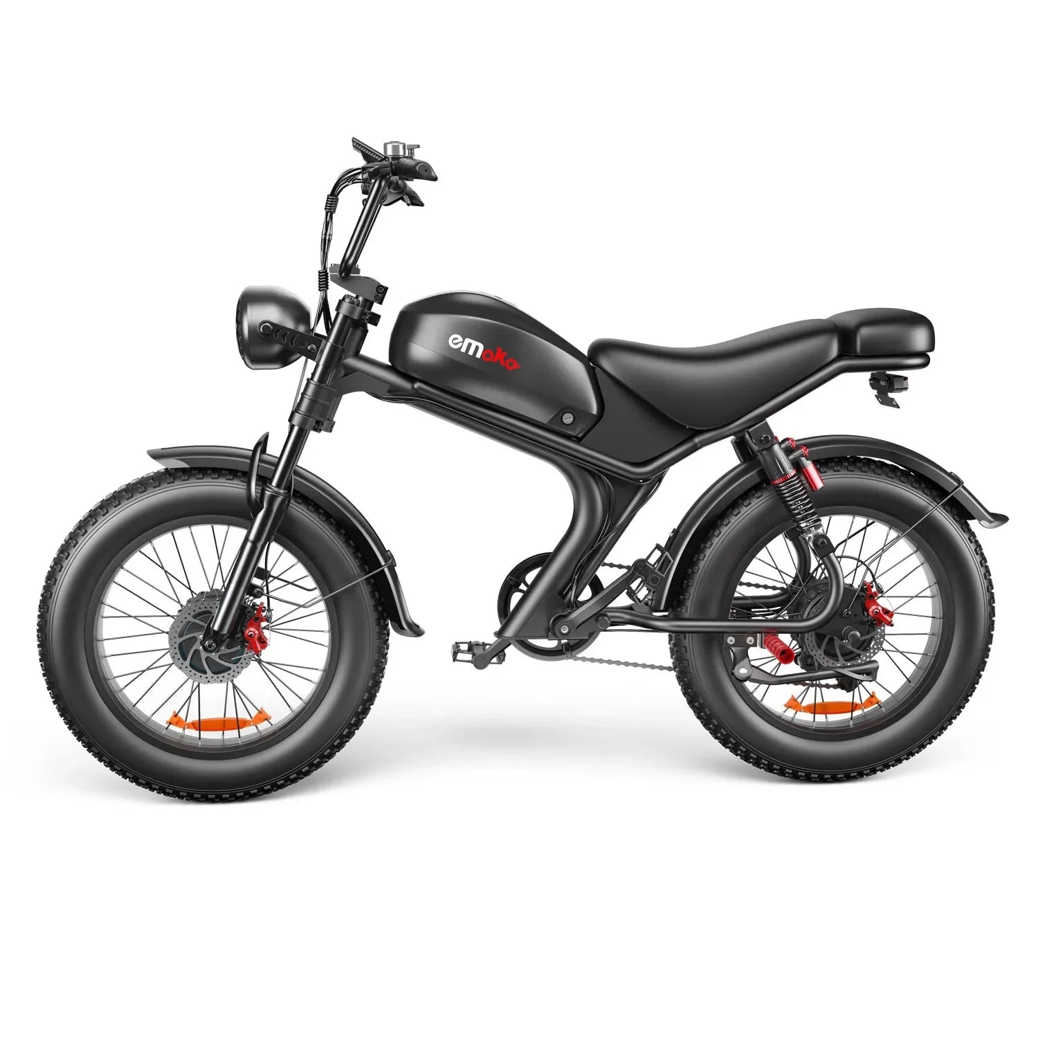 Electric Bike for Adults Dual Motor 2000W 48V 23AH Motorcycle 20inch Fat Tire Dirt Bike All-Terrain Bicycle for Mountains AXSSIBLZ