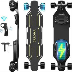 Electric Skateboards Longboards Dual-Drive Electric Scooter For Adults Teens With Remote Control And Charger Cycling Accessories AXSSIBLZ