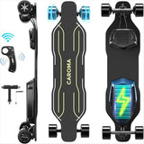 Electric Skateboards Longboards Dual-Drive Electric Scooter For Adults Teens With Remote Control And Charger Cycling Accessories AXSSIBLZ