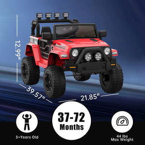 Electric Off-Road Kids Ride-On Car with Parent Remote Control - 4x4 Four-Wheel Drive AXSSIBLZ