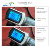 36V 48V 800W 35A Electric Scooter Brushless Motor Universal Controller LCD Speed Display Throttle Kit for Motorcycle Bicycle AXSSIBLZ