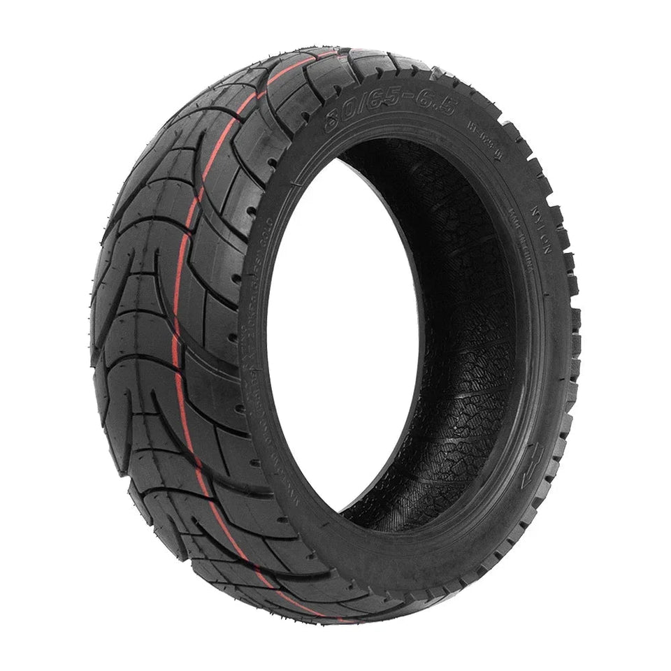 10 Inch Tubeless Tires 255x80 for Kugoo/Pro Electric Scooter Tyre Balance Car Replacement Off-road Anti-Explosion 80/65-6.5 Tire AXSSIBLZ