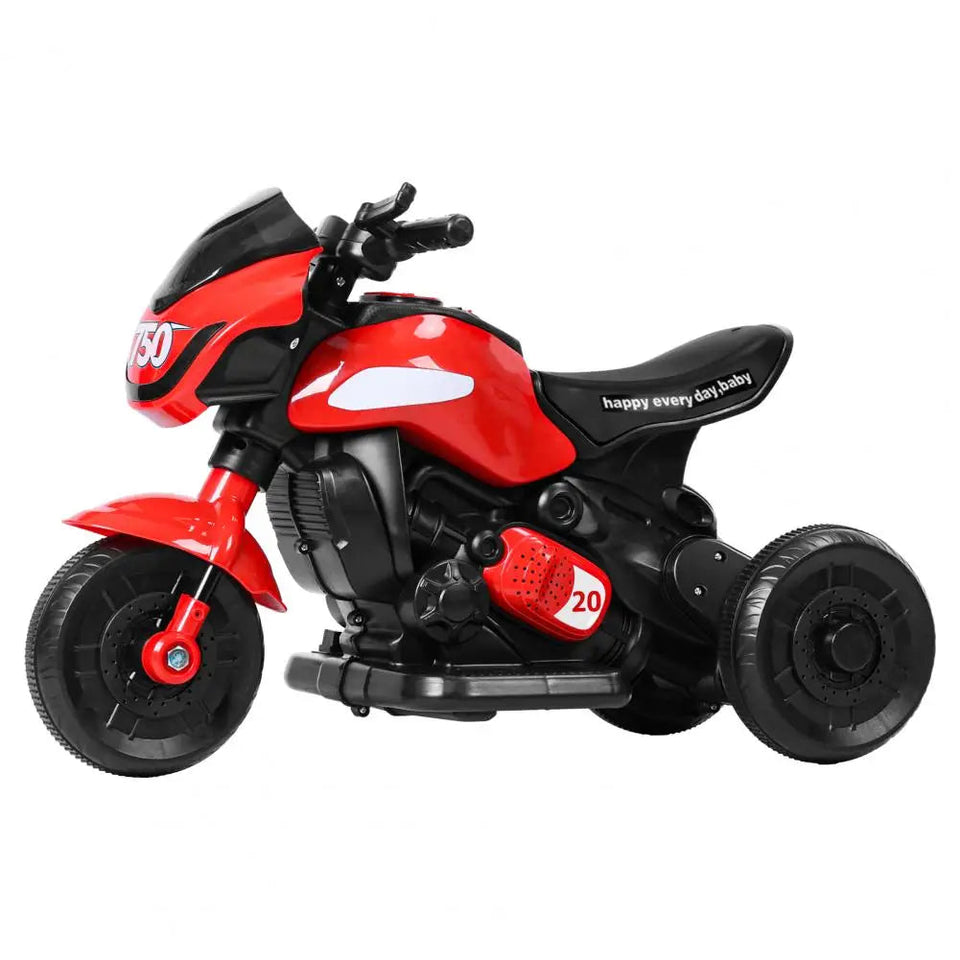 Kids Electric Tricycle, Kids Motorcycle Ride-on Car Toy, 3-Wheel Battery Powered Motorbike for Kids 1-6 Years Old, Forward Rever AXSSIBLZ