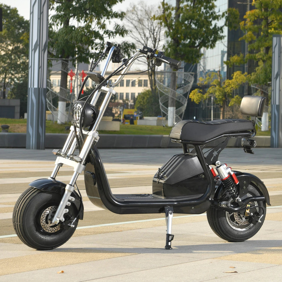 2000W High-Power Lithium Battery Harley Electric Motorcycle With Large Tires, Suitable For Adults As a Means Of Transportation AXSSIBLZ