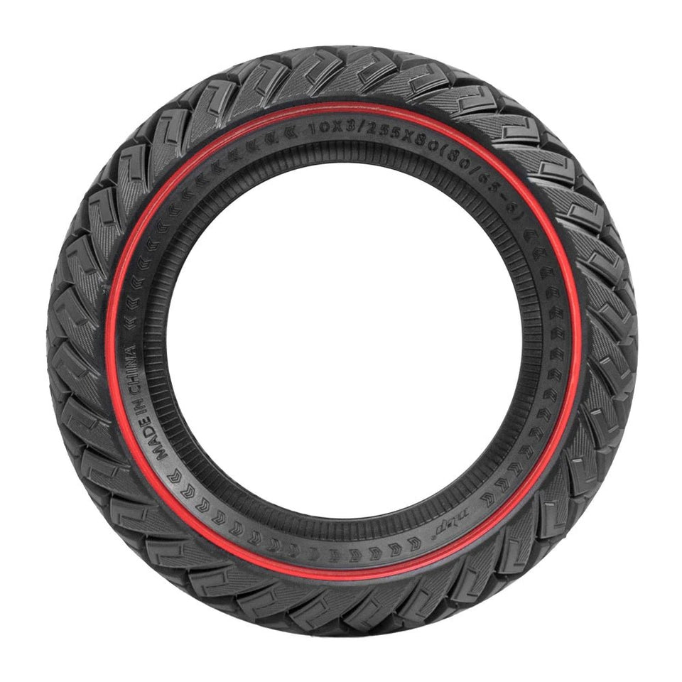 10*3/255*80(80/65-6)Off-road Tubeless Solid Tire Explosion-proof for KUGOO M4 Pro/VSETT10+/Zero 10X/Kaabo Electric Scooter Parts AXSSIBLZ