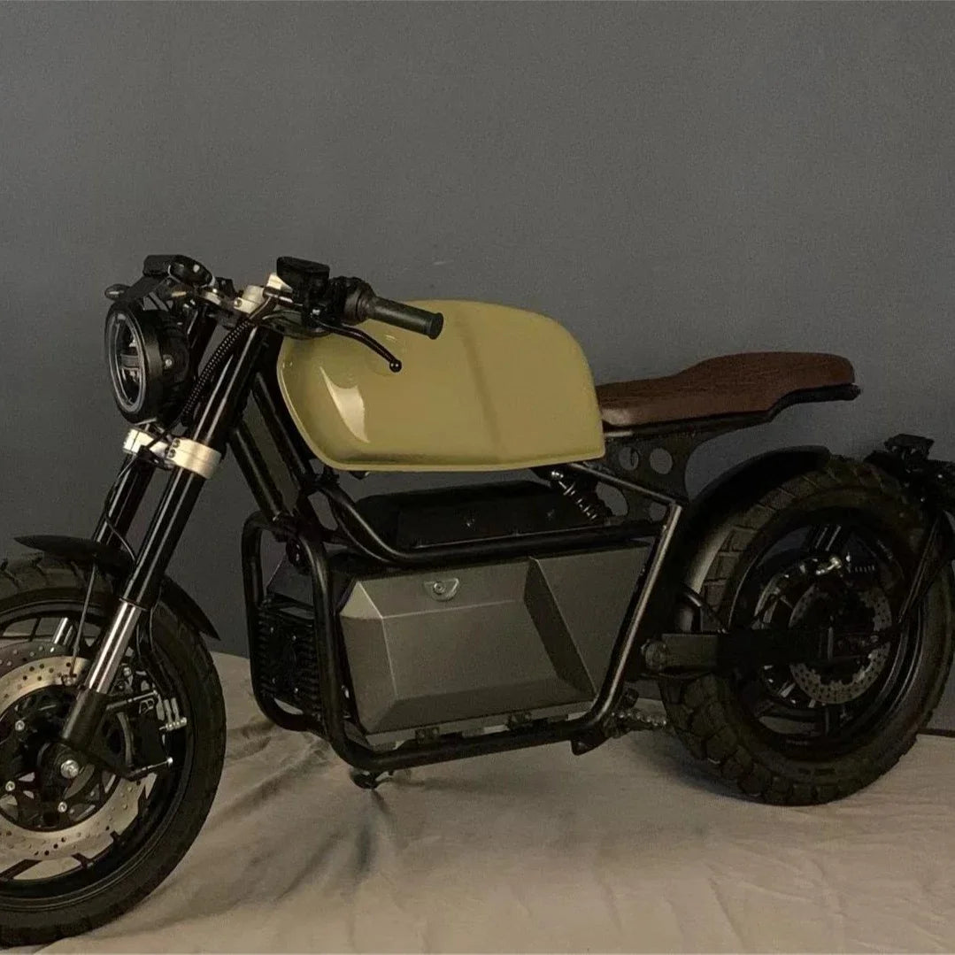 CG2 CityVibe Retro Electric Motorcycle – Fat Tire, Fast, and Stylish AXSSIBLZ