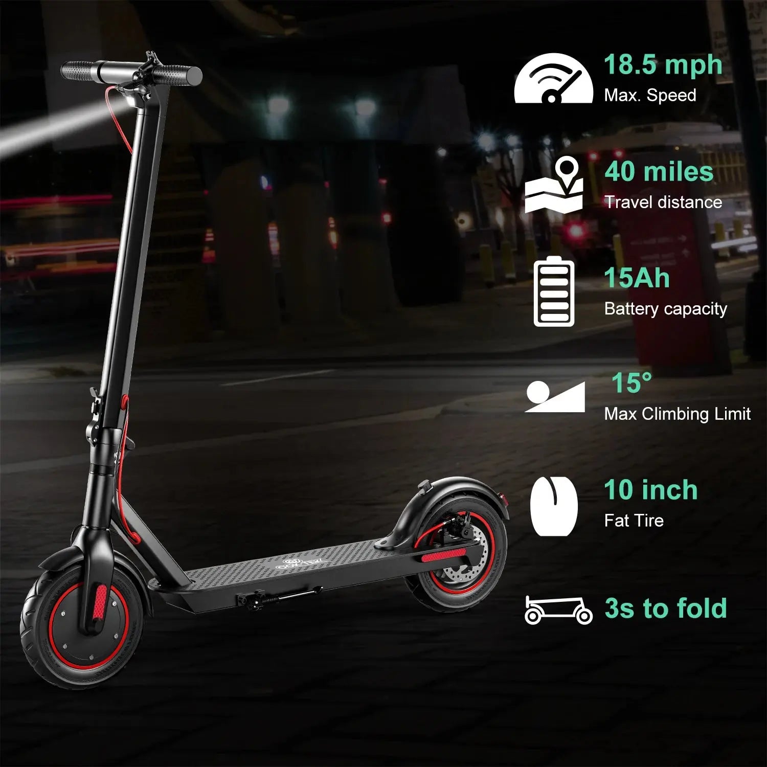 CZYEBIKE V10 Electric Scooter - AXSSIBLZ