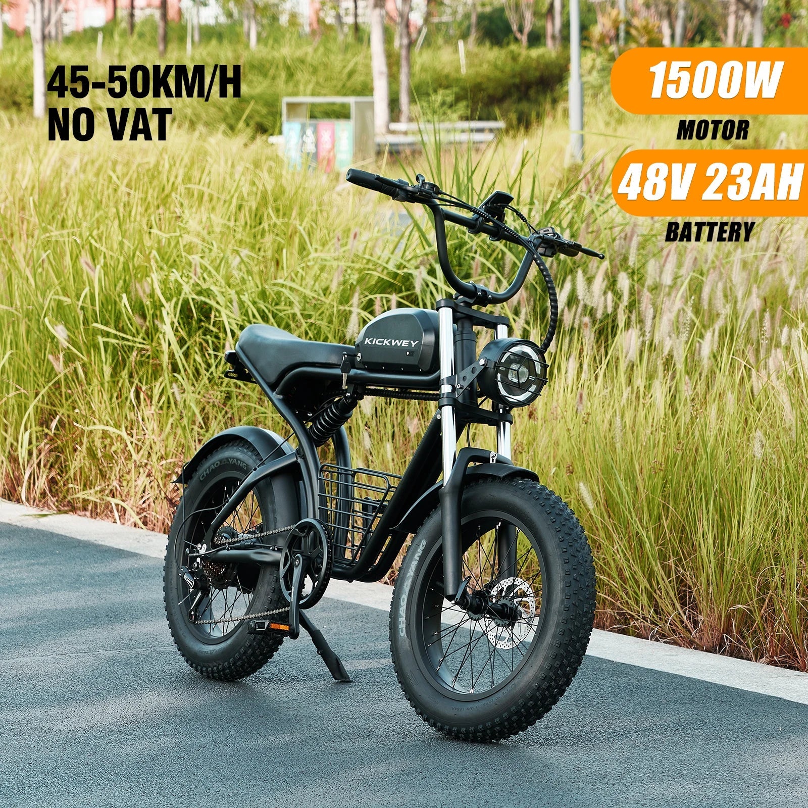 K7Pro 2000W Electric Fat Tire Ebike – 20” Wheels, 31MPH, 48V/23Ah Removable Battery AXSSIBLZ