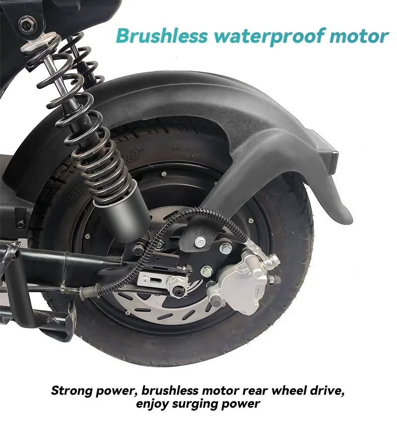 OEM EEC 1500W High Quality Food Cargo Delivery Electric Bicycle Adult Bike Fast Battery Green City Scooter Electronic Bike AXSSIBLZ