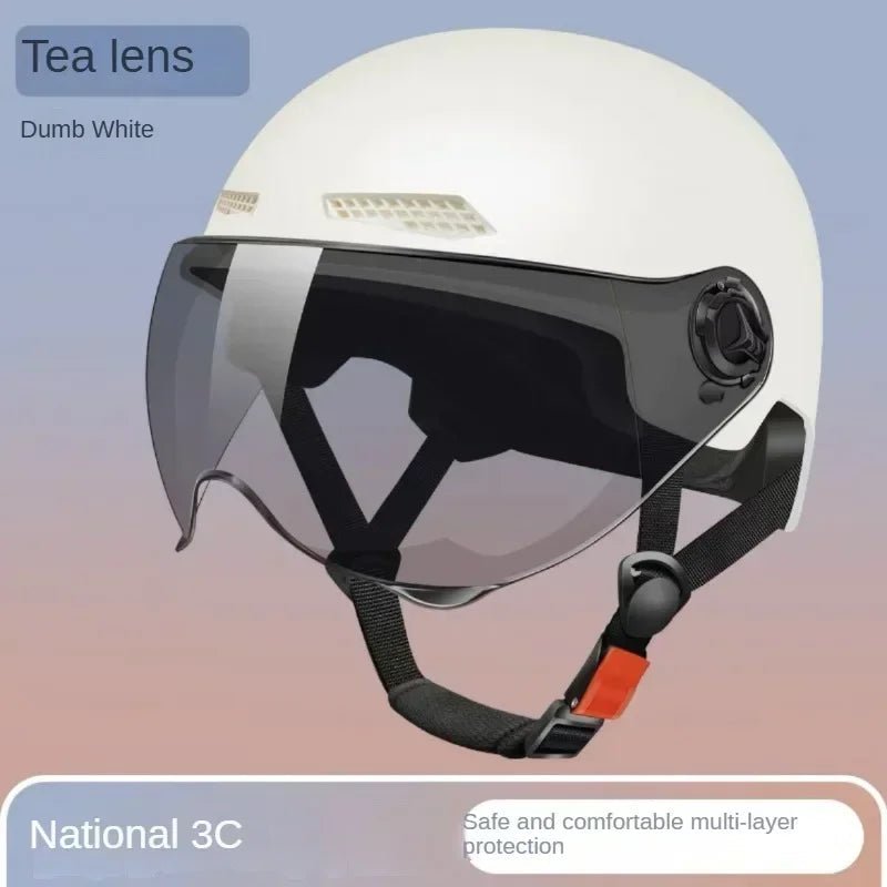 Motorcycle Helmet for Men Women Classic Retro Scooter Half Helmet Ultralight Cycling Helmet MTB Bike Bicycle Motorcycle Helmet AXSSIBLZ
