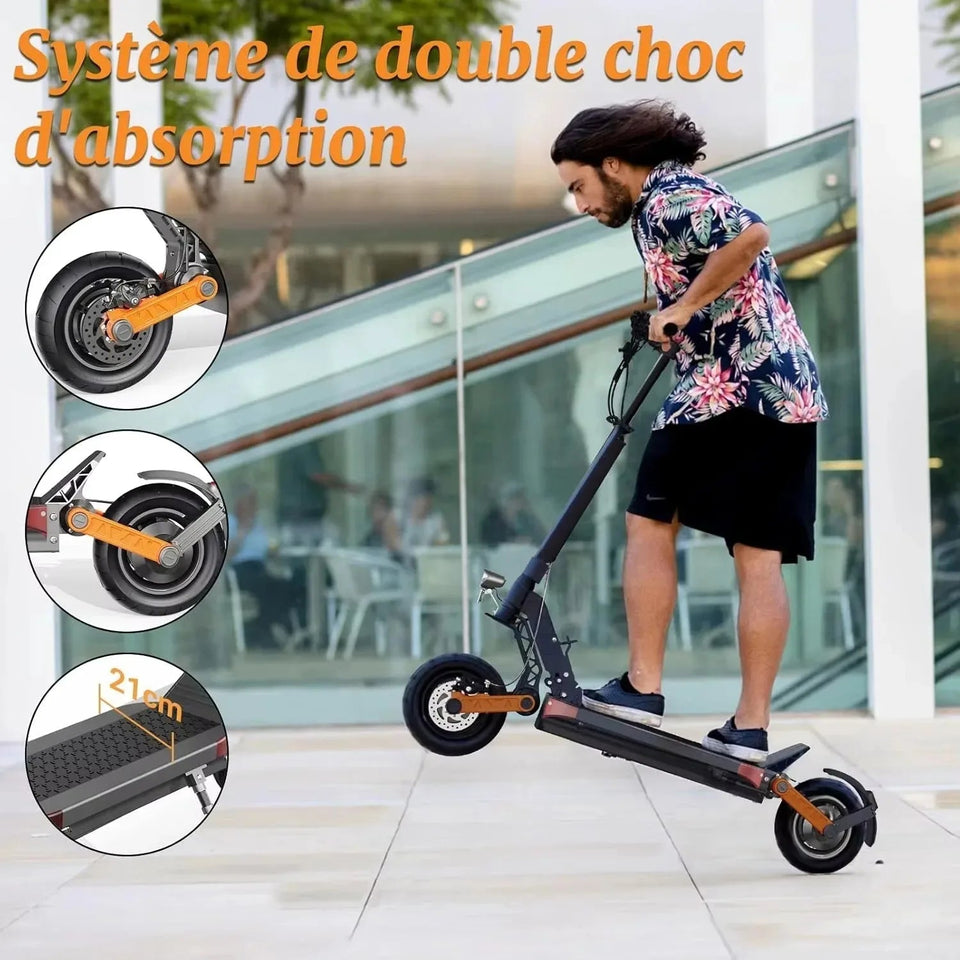 JOYOR S5-Z Electric Scooter 600W Motor 48V13Ah Battery E-Scooter 45KM Range 45KM/H Max Speed Off-road two-wheel Electric Vehicle AXSSIBLZ