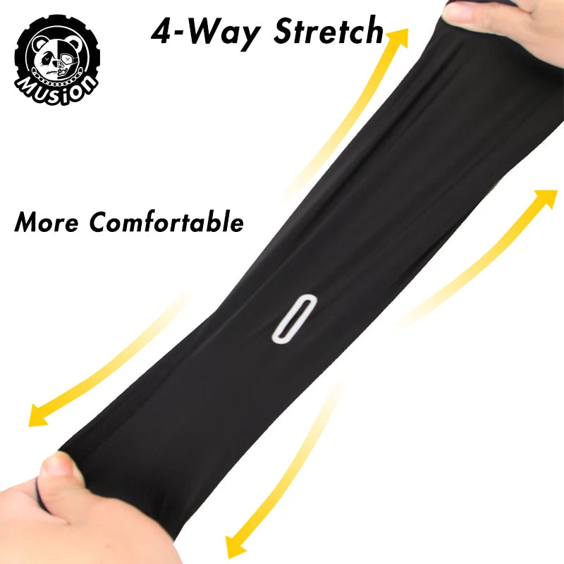 Musion Cycling Helmet Balaclava with Glasses Hole Motorcycle Full Face Mask Sun Protection Ice Silk Biker Headgear Breathable fo AXSSIBLZ