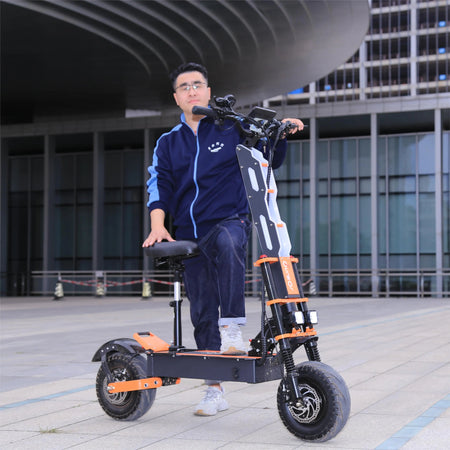 2025 Upgraded Escooter X8P 8000W 60V 38.4AH 13/14 inch Dual Motor Adult Off-road Electric Scooter Speed 100KM/H Mileage 120KM AXSSIBLZ