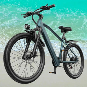 26" 24" Electric Bike For Adults With 500W Powerful Motor 36V 374Wh/468Wh Battery, Up To 30 Miles, 19 MPH,Electric Mountain Bike AXSSIBLZ