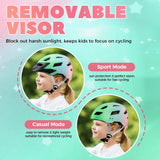 Kids Helmet for Children Bicycle Safety Cycling Boys Girls Outdoor Sports Protection Cap MTB Balance Bike Roller Skating Helmets AXSSIBLZ