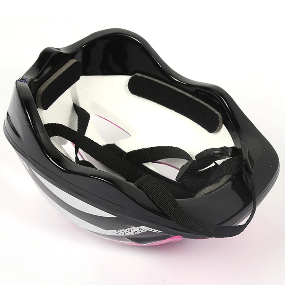 Childrens Riding Helmets Comfortable Breathable Large Vent Holes Boy Girl Safety Head Protection Cartoon Balance Bike Helmet AXSSIBLZ