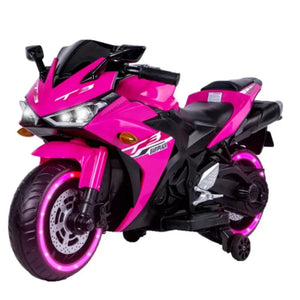 kids motorcycle 12V motorcycle for kids 3 4 5 6 years Boys Girls 12v7ah kids motorcycle ride on toy with Training Wheels/manual AXSSIBLZ