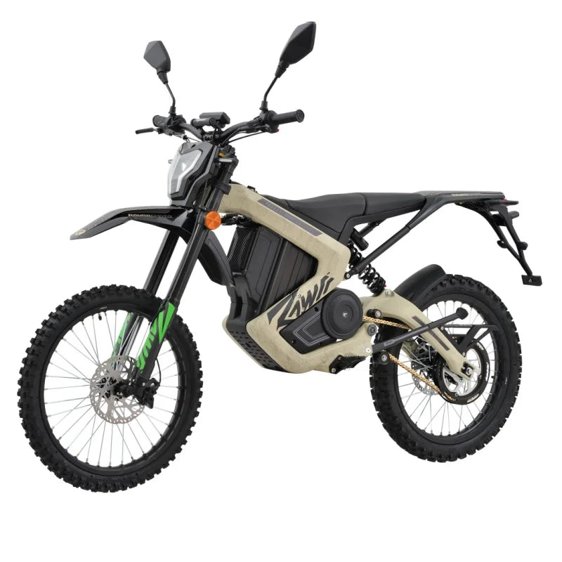 Mantis S Edge 72V 5000W Electric Dirt Bike Designed for Off-Road Speed and Endurance AXSSIBLZ