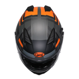 Full Face Motorcycle Helmet with Dual Visor Cyril Flip-up Motorcycle Helmet with Bluetooth Slot For Adult DOT Approved Helmet AXSSIBLZ