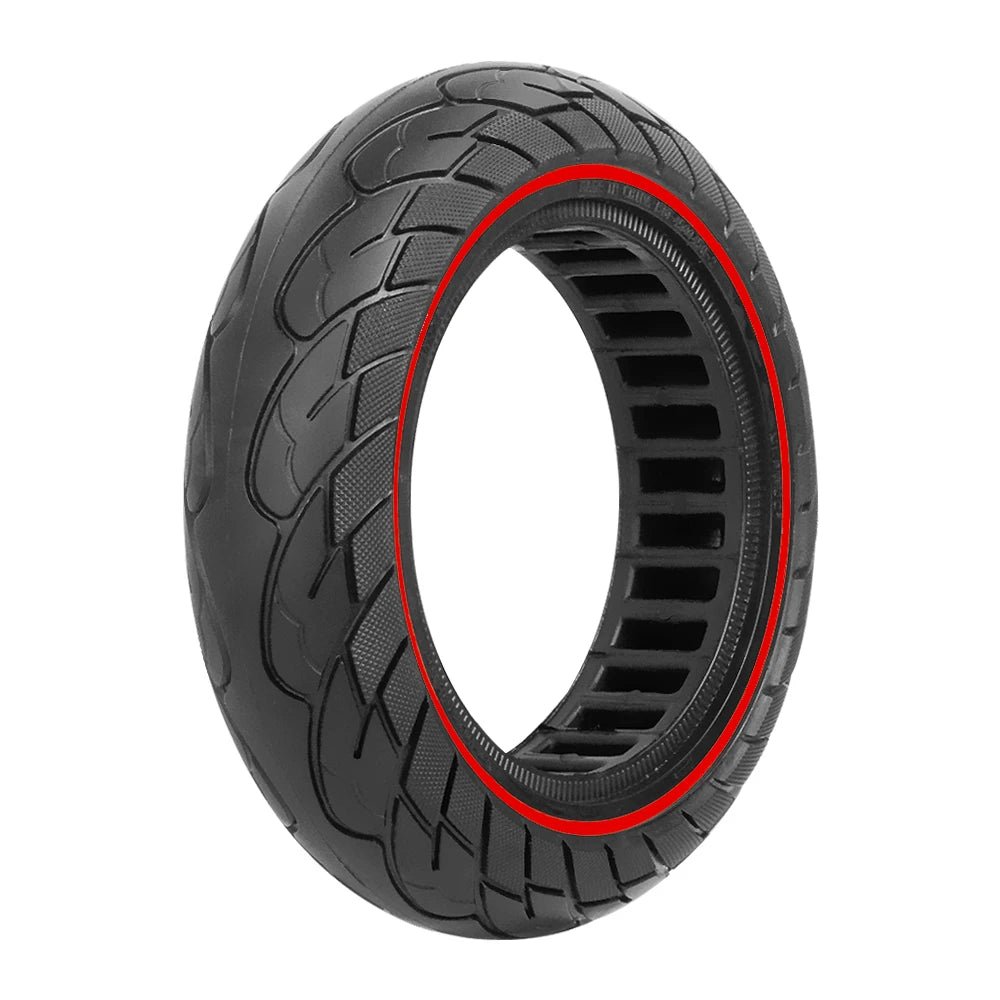 10X2.5 Tubeless Tires 60/70-6.5 Solid Tire for Ninebot Max G30 Electric Scooter 10inch Explosion-Proof Hollow Honeycomb Tyre AXSSIBLZ