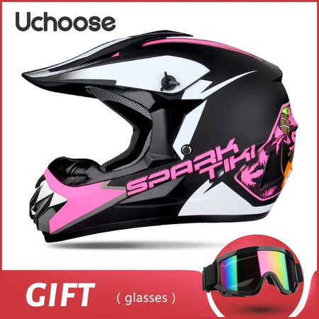 Full face motorcycle helmet for mountain bike  off-road  classic, MTB, racing, motocross, downhill, downhill AXSSIBLZ