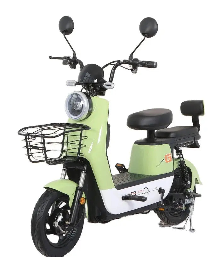 Green Biepu Electric-Moped Scooter