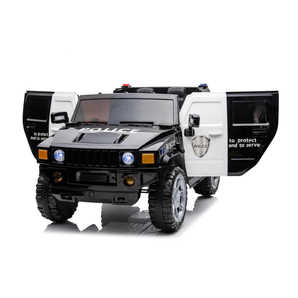 Electric Car 12v7a 30w*2 Four-wheel Drive Leather Seat 2.4G R/C, Seat Belt Four Wheel Absorber kids cars electric in ride on AXSSIBLZ