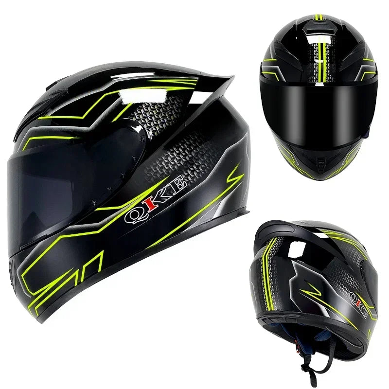 Motorcycle Helmet Racing Motocross Helmets Full Face Helmet Flip Up Moto Adult Motorbike Street Touring Riding Casco Capacete AXSSIBLZ