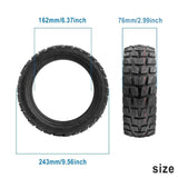 10x2.75-6.5 Scooter Vacuum Tire 10inch Tubeless Off-road Tires For SmartGyro Rockway C Electric Scooter 10*2.75-6.5 Rubber Tyre AXSSIBLZ