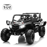 24V Ride On Car for Kids w/Remote Control, JOYRACER Battery Powered Off-Road UTV, 4x150W Motors,4 Shock Absorbers, 4.5 Mph Max S AXSSIBLZ