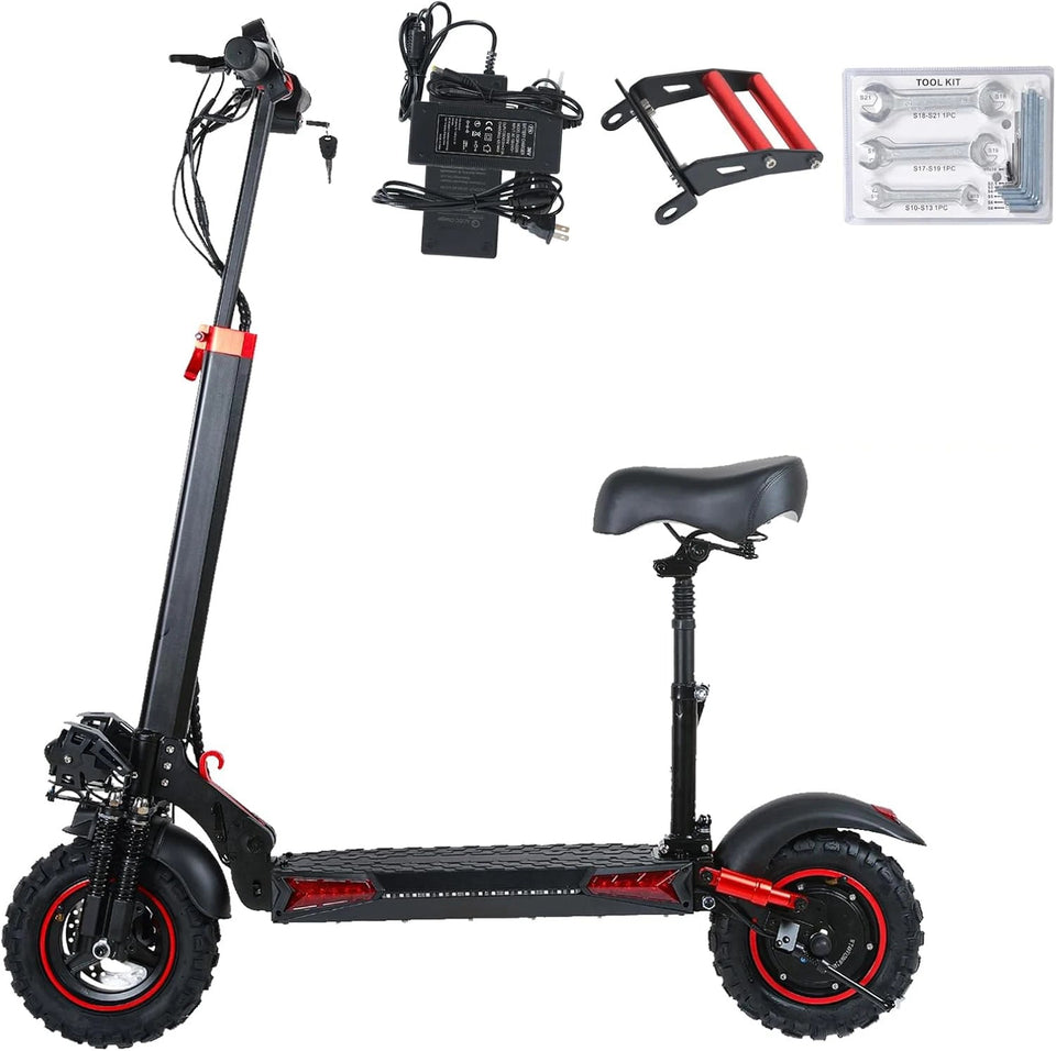NEW J11pro Dual Motor Adult Dual Shock-Absorbing Electric Scooter Long Endurance Double Rocker Arm Commuter Off-Road E-Scooter AXSSIBLZ