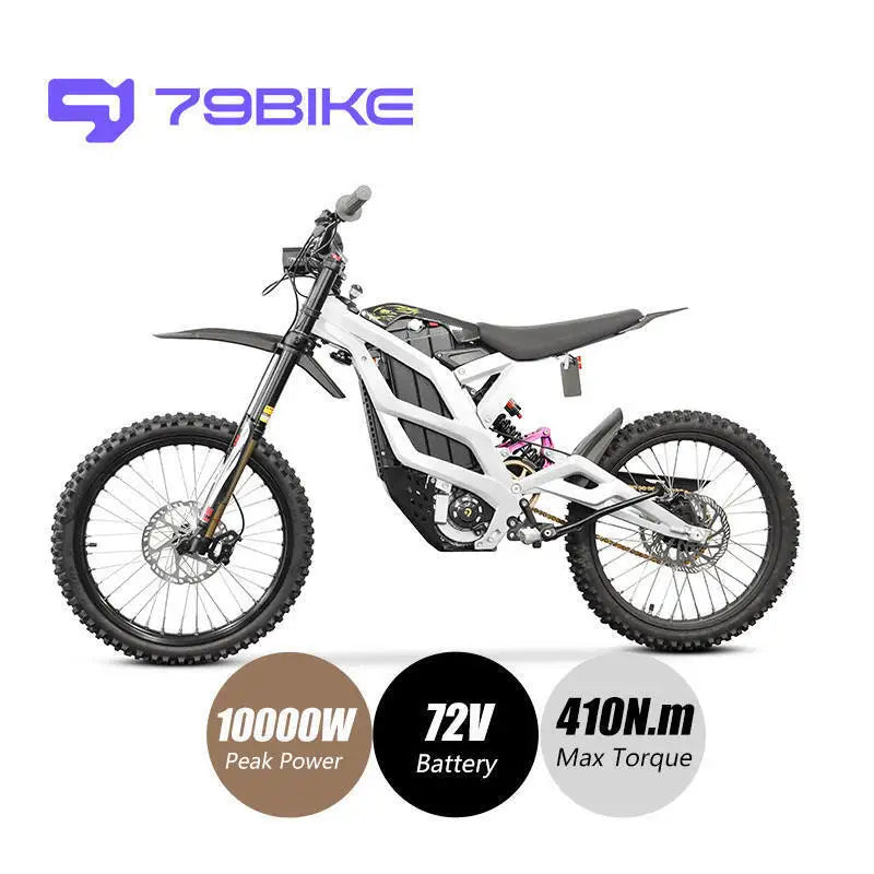 Falcon M Titan 72V 85KM/H Electric Motocross Off-Road 72V 8000W Electric Dirt Bike With Motorcycle Displays AXSSIBLZ