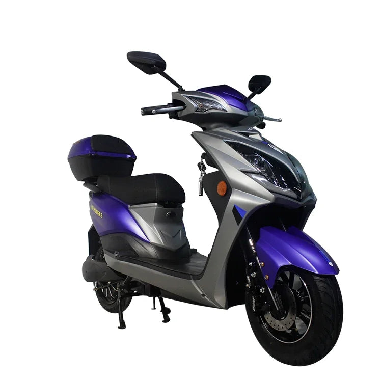 EEC-JY 72V Dual Motor Moped – 1000W/2000W Electric Moped Scooter for Power & Speed AXSSIBLZ