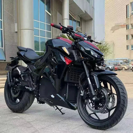 The latest motorcycle in 2024 New Year gift Super power high quality mid drive 3000w 72v electric motorcycle adult AXSSIBLZ