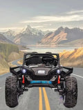 24V 10AH Ride on UTV Cars, 2 Seater, Battery Powered Ride On Cars with Remote Control, Full-Metal Frame, 4X Powerful Motors AXSSIBLZ
