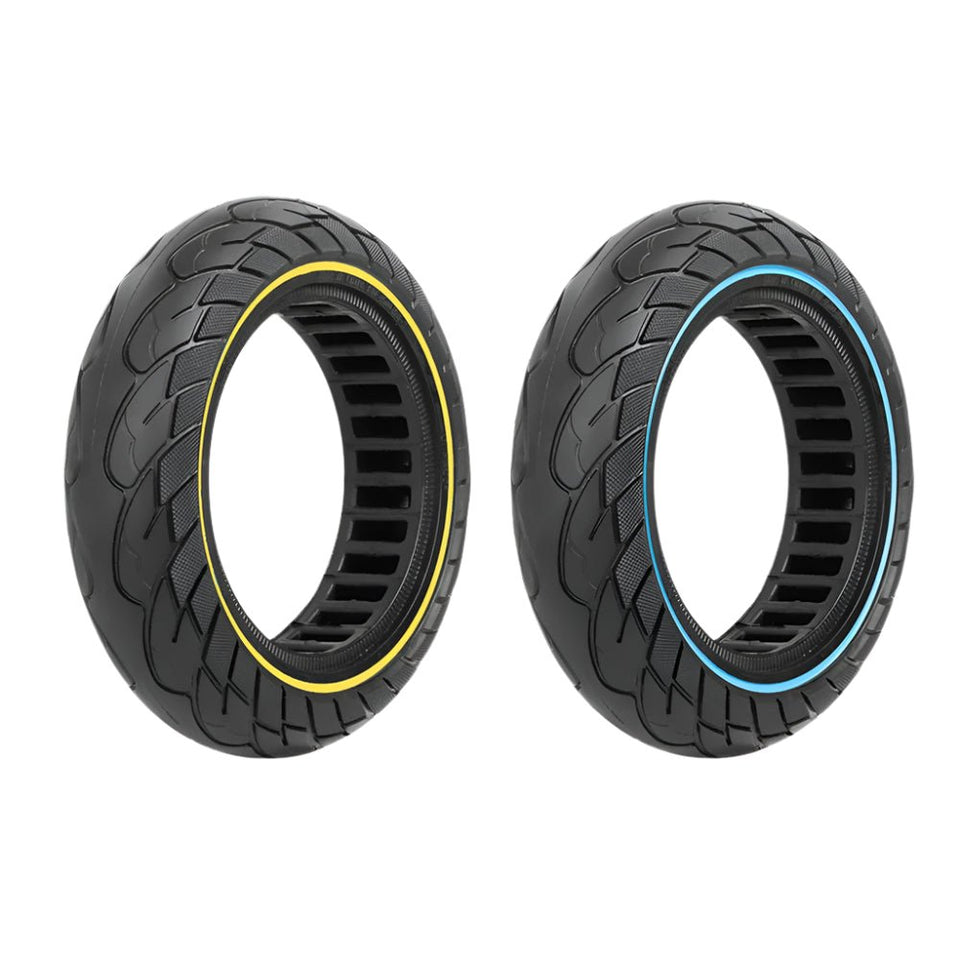 10X2.5 Tubeless Tires 60/70-6.5 Solid Tire for Ninebot Max G30 Electric Scooter 10inch Explosion-Proof Hollow Honeycomb Tyre AXSSIBLZ