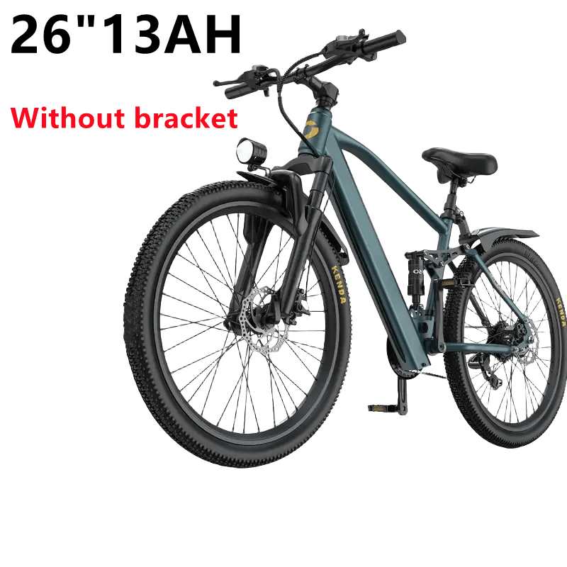 500W Electric Mountain Bike for Adults, 36V 374Wh/468Wh Battery Electric Bicycle, 26" 24" E-Bike, 21 Speed, 19MPH Ebike AXSSIBLZ