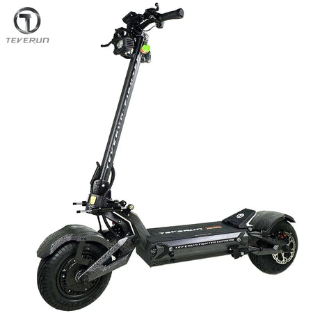 EU Stock Newest 2025 Teverun Fighter 7260R 72V 60Ah Peak Power 10000W Motor With GPS PKE Function Electric Scooter AXSSIBLZ