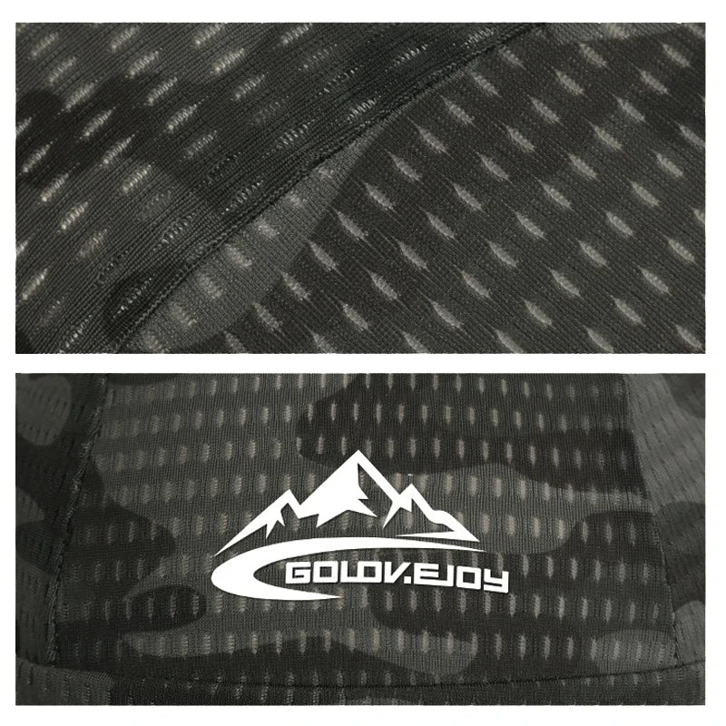 Cooling Skull Cap Helmet Lining Breathable Sweat Wicking Cycling Sports Running Hat Comfortable Outdoor Hiking Cap Quick Dry Cap AXSSIBLZ