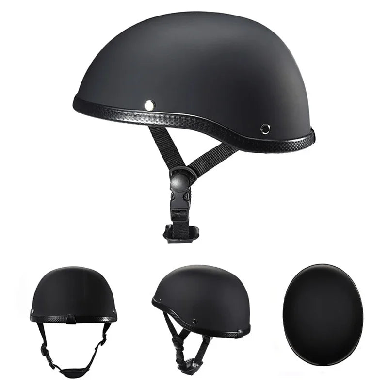 Motorcycle Helmet hat Unisex All-Season E-Bike Helmet  Coverage with 3C Certification & HD Visor for Summer Riding AXSSIBLZ