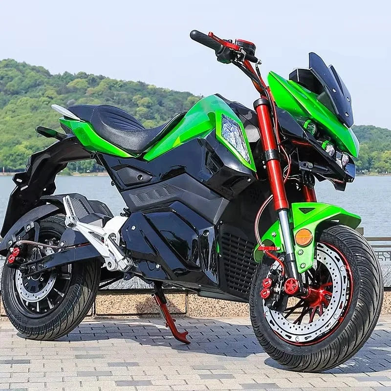 Hot Selling Powerful Electric Dirt Bike High Speed Moto Electric Motorcycle 72V 80km/h 2000W 3000w Electric Motorcycle for Adult AXSSIBLZ