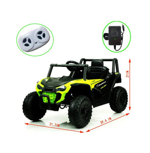 Kids Electric UTV Car, Ride on Car for Kids,12V Ride on UTV Toy Electric Car with Remote Control / for 3~6 Years Boys/girls AXSSIBLZ