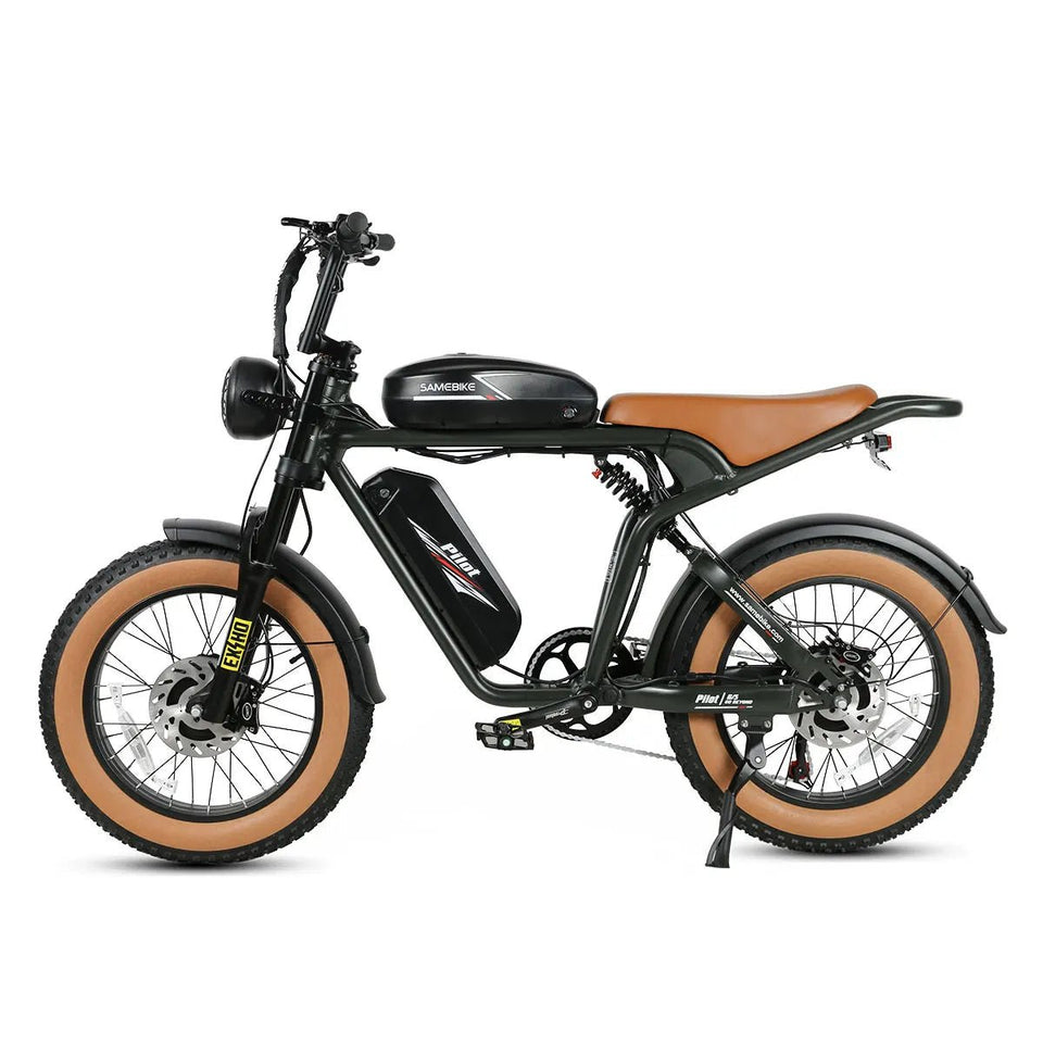 SAMEBIKE Electric Bike M20-II 20" 48V 32AH 2000W Motor  Electric Bicycle 45KM/H Max Speed Motorcycle Style E-bike AXSSIBLZ