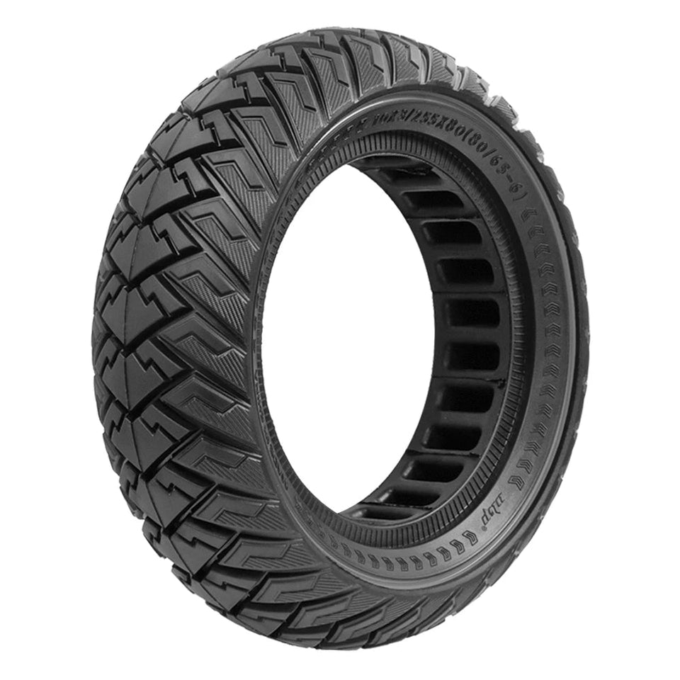 10*3/255*80(80/65-6)Off-road Tubeless Solid Tire Explosion-proof for KUGOO M4 Pro/VSETT10+/Zero 10X/Kaabo Electric Scooter Parts AXSSIBLZ