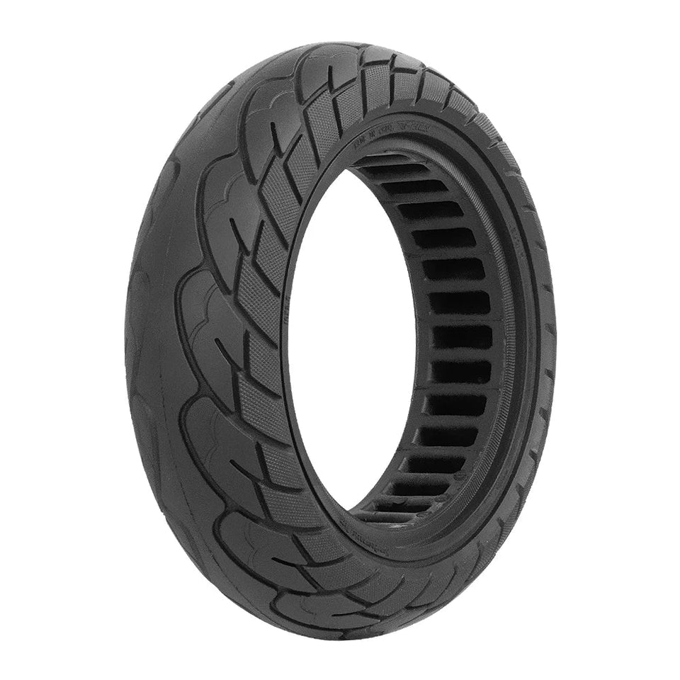 10X2.5 Tubeless Tires 60/70-6.5 Solid Tire for Ninebot Max G30 Electric Scooter 10inch Explosion-Proof Hollow Honeycomb Tyre AXSSIBLZ
