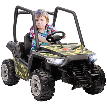 12V Kids Electric Car with Parent Remote Control, Spring Suspension AXSSIBLZ