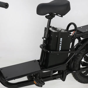 60V Monster Electric Bike 16inch 009Large Battery Long Range Courier Food Delivery Electric Bicycle Cargo Ebike AXSSIBLZ