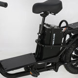 60V Monster Electric Bike 16inch 009Large Battery Long Range Courier Food Delivery Electric Bicycle Cargo Ebike AXSSIBLZ
